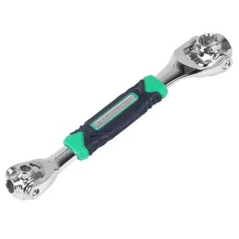 Cheie multifunctionala, HD 58000, 48 in 1, Negru/Verde