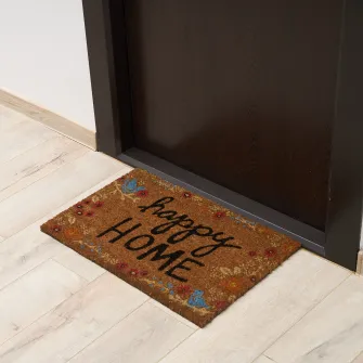 Covoras intrare Heinner Care, material iarba de mare , 40X60 cm, happy home