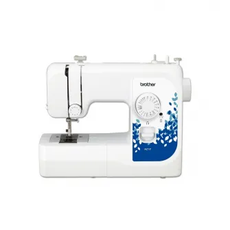 Masina de cusut electromecanica Brother AZ17, 17 cusaturi, bobinare rapida, butoniera in 4 pasi, iluminare LED, pedala de picior,850 imp/min, alb
