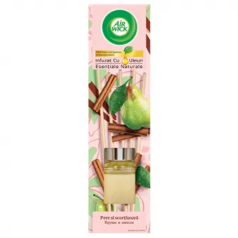 Odorizant de camera cu betisoare parfumate Air Wick, Pere si scortisoara, 40ml