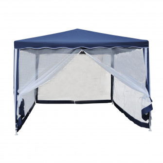 Plasa anti-tantari si insecte Kring albastru pentru pavilion 2.92 x 1.95 cm