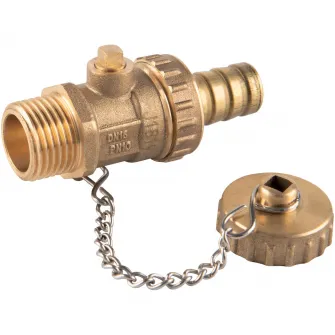 Robinet golire Ferro, din alama, cu sfera 1/2