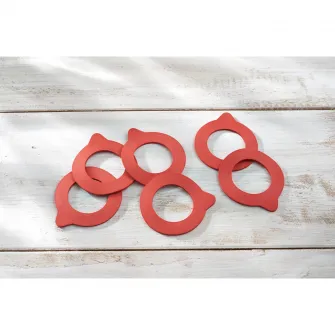 Set 6 garnituri borcane Leifeit, 43 mm