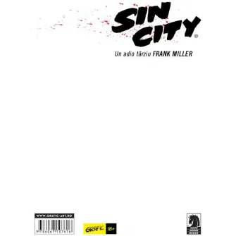 Sin city 1. Un adio tarziu, Frank Miller