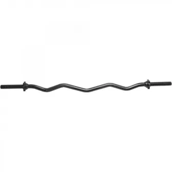 Bara SZ neagra de 120 cm cu piulite de fixare, Gorilla Sports