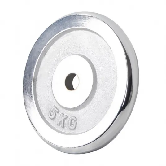 Disc metalic, Gorilla Sports, Cromat, 30/31mm, 5 kg