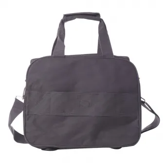 Geanta avion Lamonza Trip, 37X29X14 cm, gri