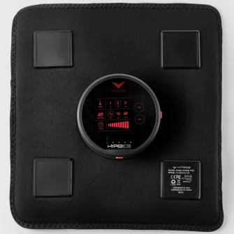 Manson umar cu sistem de incalzire Venom Shoulder Left, 3 trepte vibratii, autonomie pana la 3 ore, touch screen, Nanotechnology heat, Hyperice