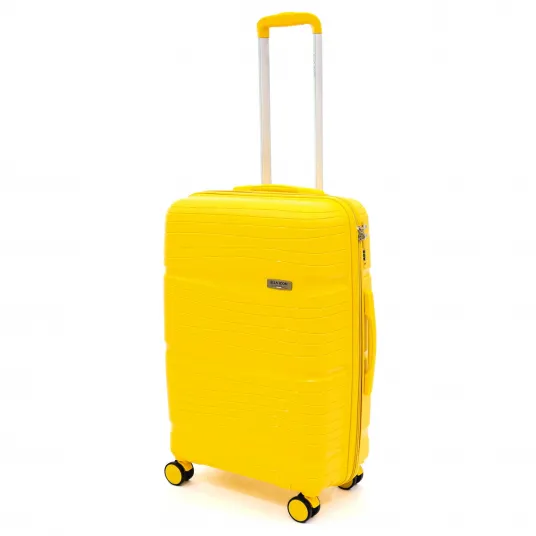 Troler Ella Icon Waves, 66x43x26 cm, galben