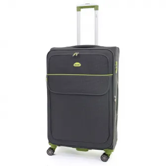 Troler Lamonza Superlight, 78X47x29 cm, 3.6 kg, extensibil 30%, gri / verde