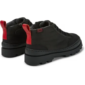 Camper, Ghete cu fermoar Brutus 355, Gri inchis, 28 EU