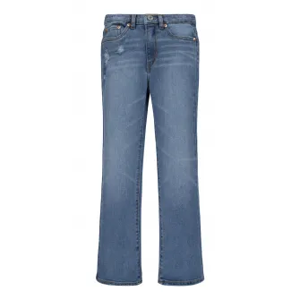 Levi's, Blugi evazati cu 5 buzunare 726, Albastru prafuit, 152 CM