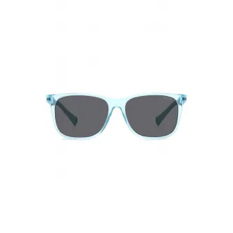 Polaroid, Ochelari de soare patrati, cu lentile uni, Albastru glaciar, Gri antracit, Verde persan, 46-13-125