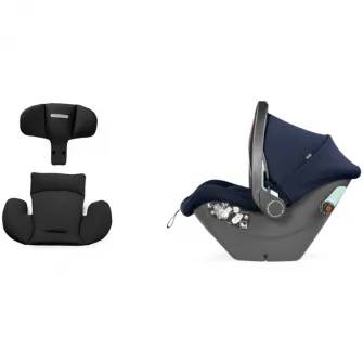 Scaun auto pentru copii Peg Perego, i-size Primoviaggio SLK, 0-13 kg, 500, Blue Shine, Bleumarin