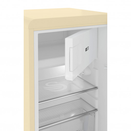 Earth handicap Abandonment Mini Frigider Retro Swan SR11035CN, Capacitate 90 Litri, Congelator, Maner metalic, Clasa energetica A+, Crem Earth handicap Abandonment Mini Frigider Retro Swan SR11035CN, Capacitate 90 Litri, Congelator, Maner metalic, Clasa energetica A+, Crem