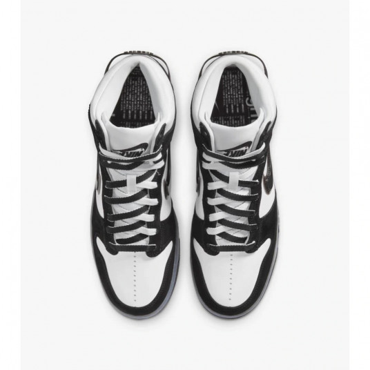 Pantofi sport, Nike Dunk High Slam Jam White Black, 43 EU