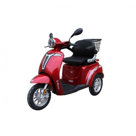 Tricicleta electrica RDB C-klass2 , W frana fata disk Culoare Rosu