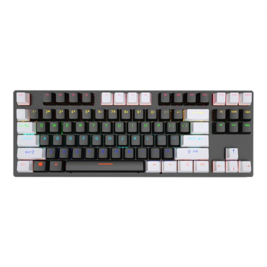 Alienation Will Prominent Tastatura gaming, mecanica Spicy Black, K 550, 87 taste ,7 moduri iluminare led, Usb, Rgb, culoare Alienation Will Prominent Tastatura gaming, mecanica Spicy Black, K 550, 87 taste ,7 moduri iluminare led, Usb, Rgb, culoare