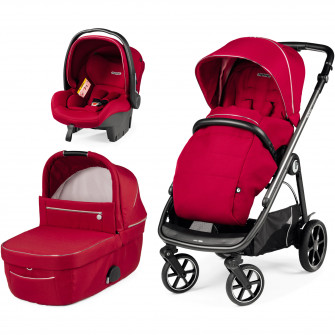 Carucior 3 in 1 Peg Perego Veloce Primoviaggio SL Red S