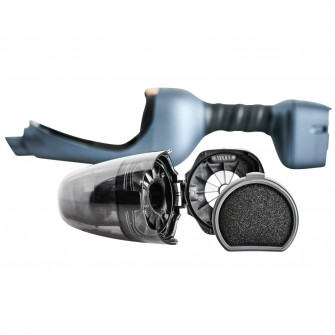 Kit filtre lavabile Electrolux ESKQ9, compatibil cu gama de aspiratoare verticale Pure Q9, include filtru evacuare E10 pentru particule fine si prefiltru din burete