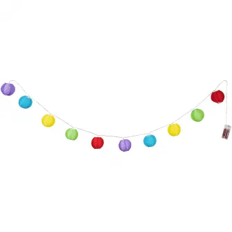 Banda LED decorativa Rabalux Dottie, 2xAA, 0.4W, 3 lm, lumina alba rece, 170cm