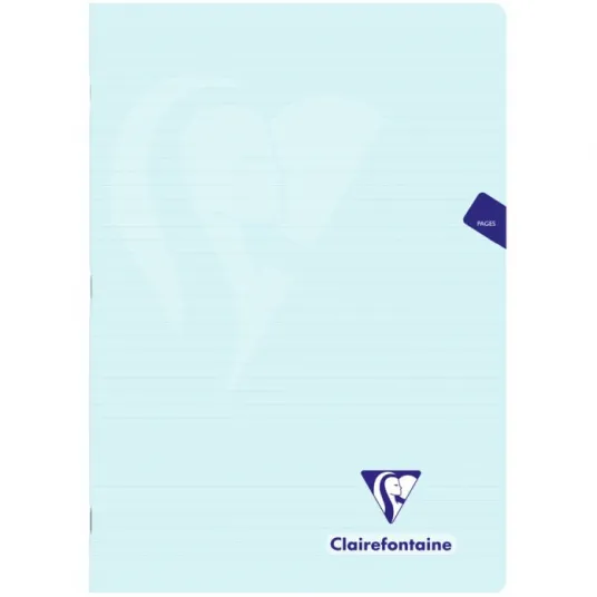 Caiet capsat A4, Clairefontaine Mymesys, 48 file, Bleu, Dictando, A5, Rhodia