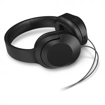 Casti Audio Over-Ear Philips, TAH2005BK/00, cu fir, Negru