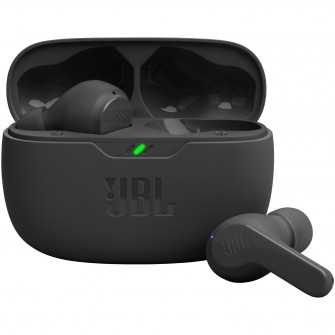 Casti audio in-ear JBL Wave Beam, True Wireless, Bluetooth, Deep Bass, Negru