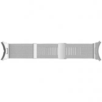 Curea smartwatch Samsung pentru Galaxy Watch4/Watch5 44mm, Milanese Silver