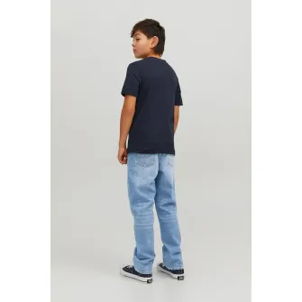 Jack  Jones, Blugi lejeri cu aspect decolorat, Albastru deschis, 146 CM