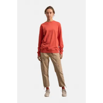 KAFT, Bluza sport unisex de bumac, Corai, XS