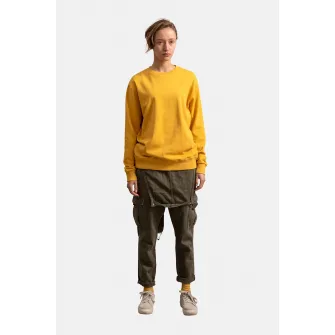 KAFT, Bluza sport unisex de bumbac, Galben sofran, XL