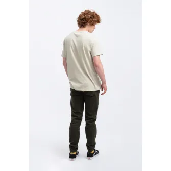 KAFT, Tricou unisex regular fit cu imprimeu grafic, Alb fildes, XL