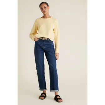Marks  Spencer, Blugi crop boyfriend, Bleumarin, 10