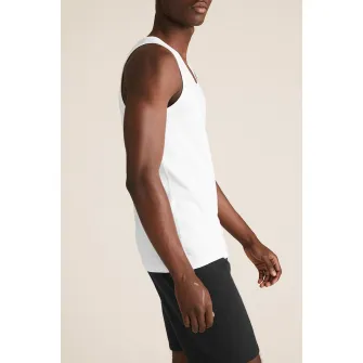 Marks  Spencer, Set de top-uri cu decolteu rotund - 3 piese, Alb, S