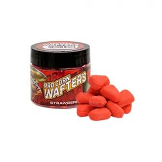 Momeala Benzar Mix Pro Corn Wafters, Strawberry, Fluo red