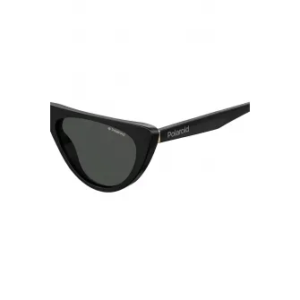 Polaroid, Ochelari de soare polarizati cu lentile uni, Negru, 54-16-140 Standard