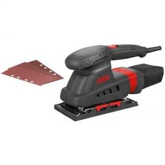 Slefuitor cu vibratii Skil F0157347AA, 160 W, 2 mm miscare slefuire, sac pentru praf, 3 banzi de hartie