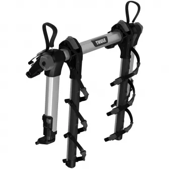 Suport biciclete Thule OutWay Hanging pentru 3 biciclete cu montare pe portbagaj ,negru cu aluminiu