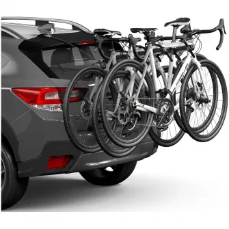 Suport biciclete Thule OutWay Hanging pentru 3 biciclete cu montare pe portbagaj ,negru cu aluminiu
