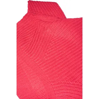 Urban Classics, Pulover crop cu maneci cazute, Corai, M