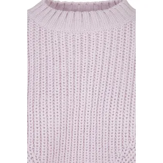 Urban Classics, Pulover crop cu maneci cazute, Lila, S
