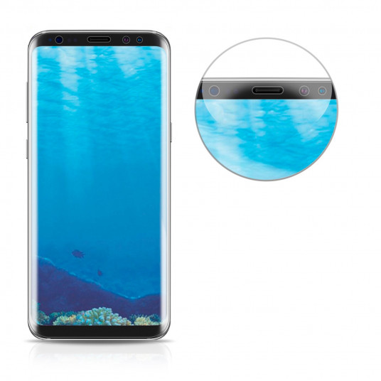 home physically Technology Folie de protectie pentru Galaxy S8, Sticla securizata, Transparenta