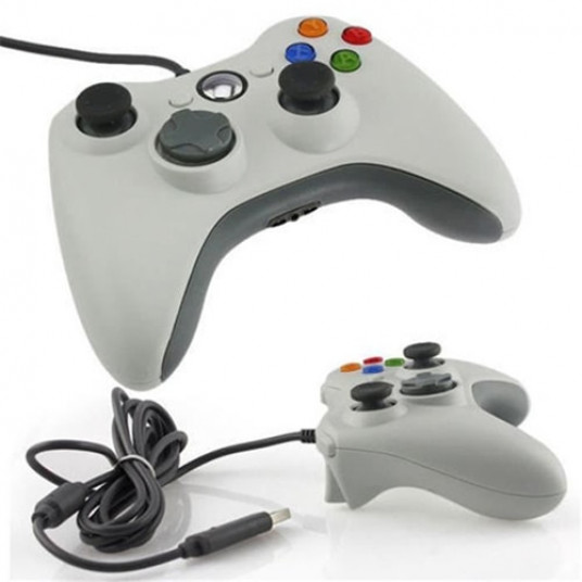 to call dream faint Gamepad, Controler pentru Xbox 360, PC, cablu 2 m, Alb