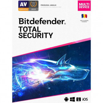 Bitdefender Total Security, 2 ani, 10 dispozitive Licen