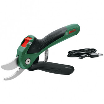 Foarfeca de gradina pe acumulator Bosch Easy Prune 06008B2102, 3.6 V, 25 mm capacitate taiere, cablu micro-USB