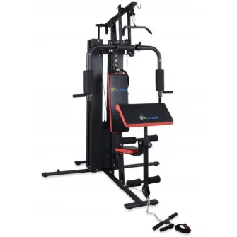 Aparat multifunctional FitTronic HG400, greutati incluse 65 kg, presa piept superioara pentru impins, helcometru