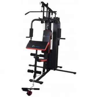 Aparat multifunctional FitTronic HG400, greutati incluse 65 kg, presa piept superioara pentru impins, helcometru