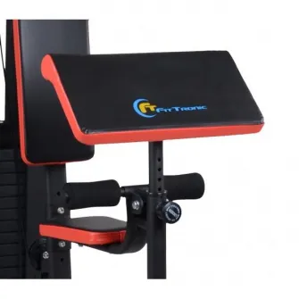 Aparat multifunctional FitTronic HG400, greutati incluse 65 kg, presa piept superioara pentru impins, helcometru
