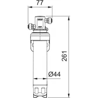 Sistem de filtrare a apei Franke Lina Clear Water (150.0730.809)